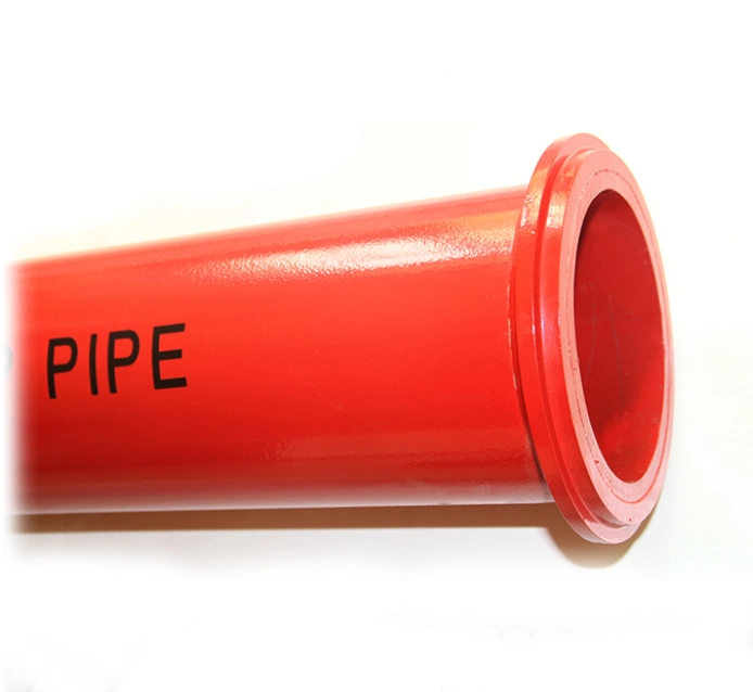 Hot Sales 5′′ Concrete Pump Parts Pipe with Zx Flange